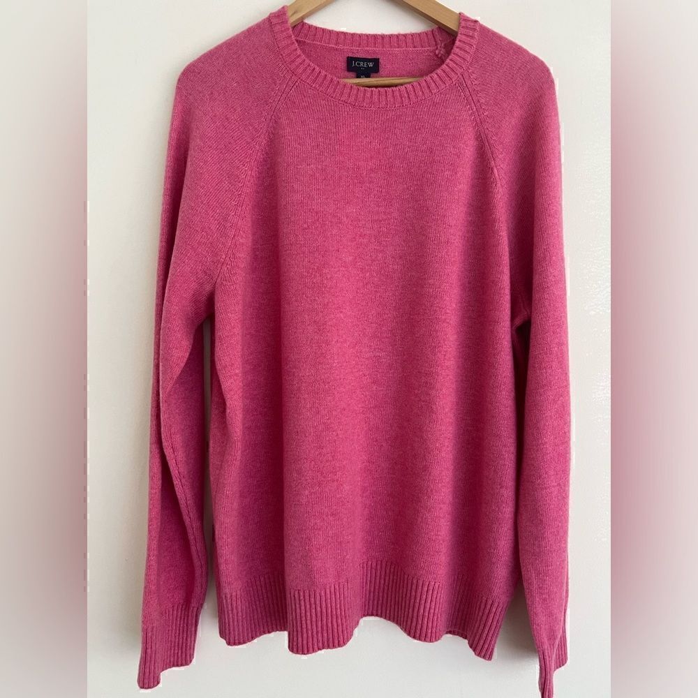 NWT J. Crew Factory Crewneck sweater in supersoft lambswool blend Size XL